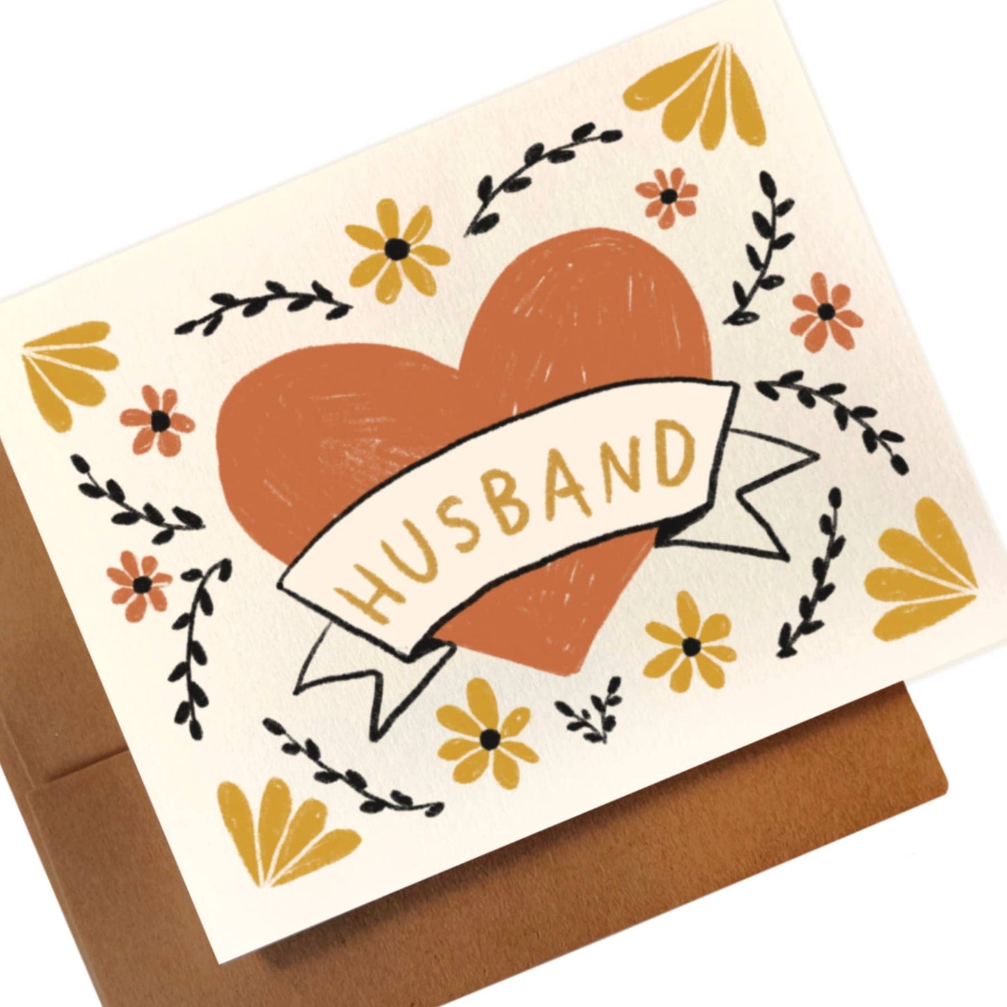 HUSBAND ~ CLASSIC HEART Card