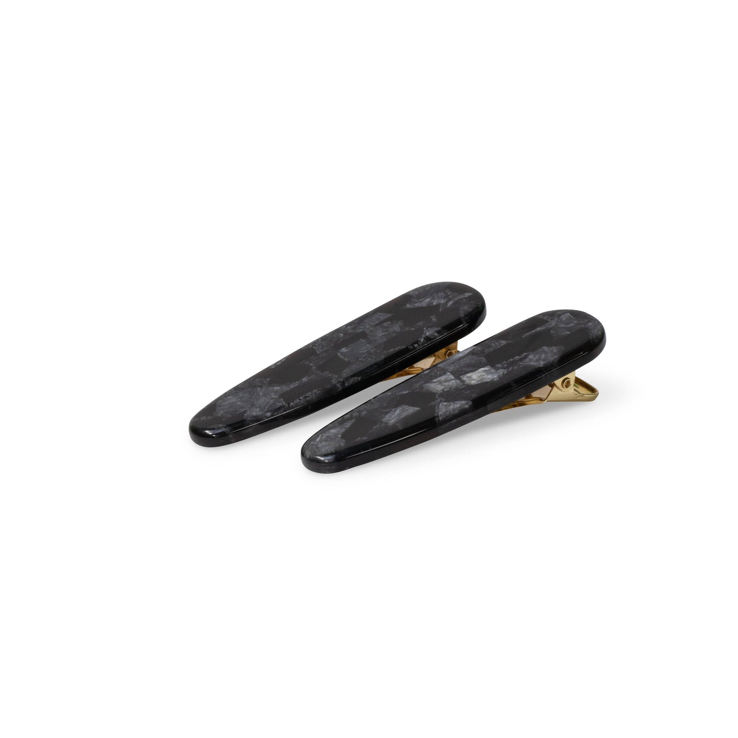 Waterdrop Hair Clip Set 2 Pack Acetate Resin Alligator Clips