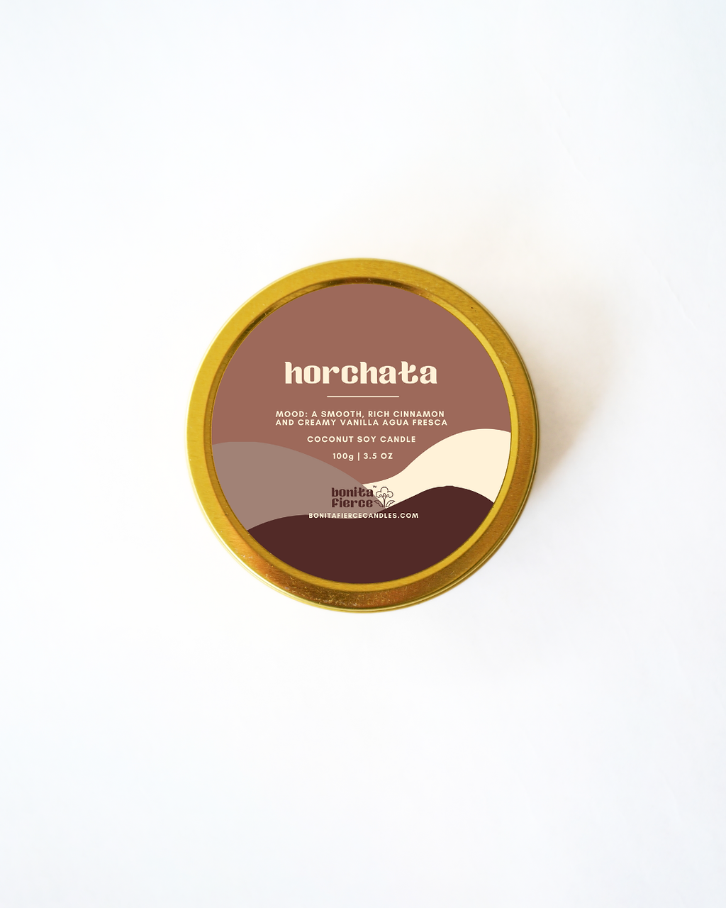 Horchata Candle Tin | Cinnamon, Rice & Vanilla