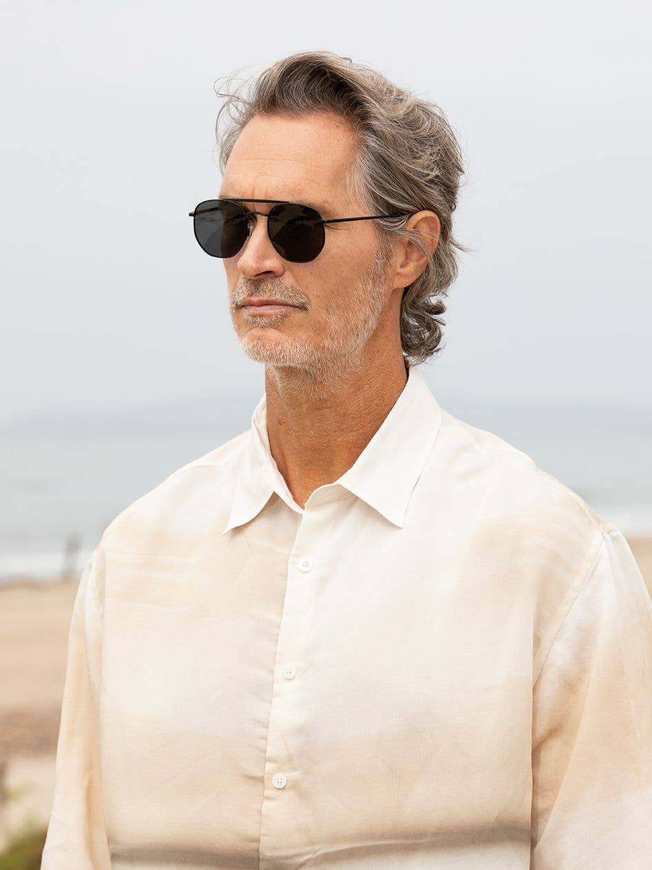 Matilija - Matte Onyx / Onyx Tips/ Smoke Polarized