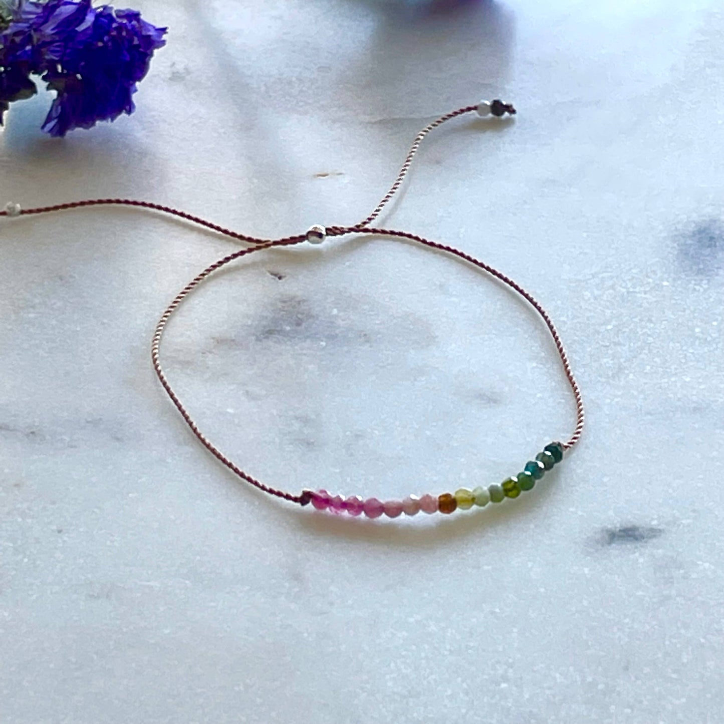 Watermelon Tourmaline Bracelet- Protection