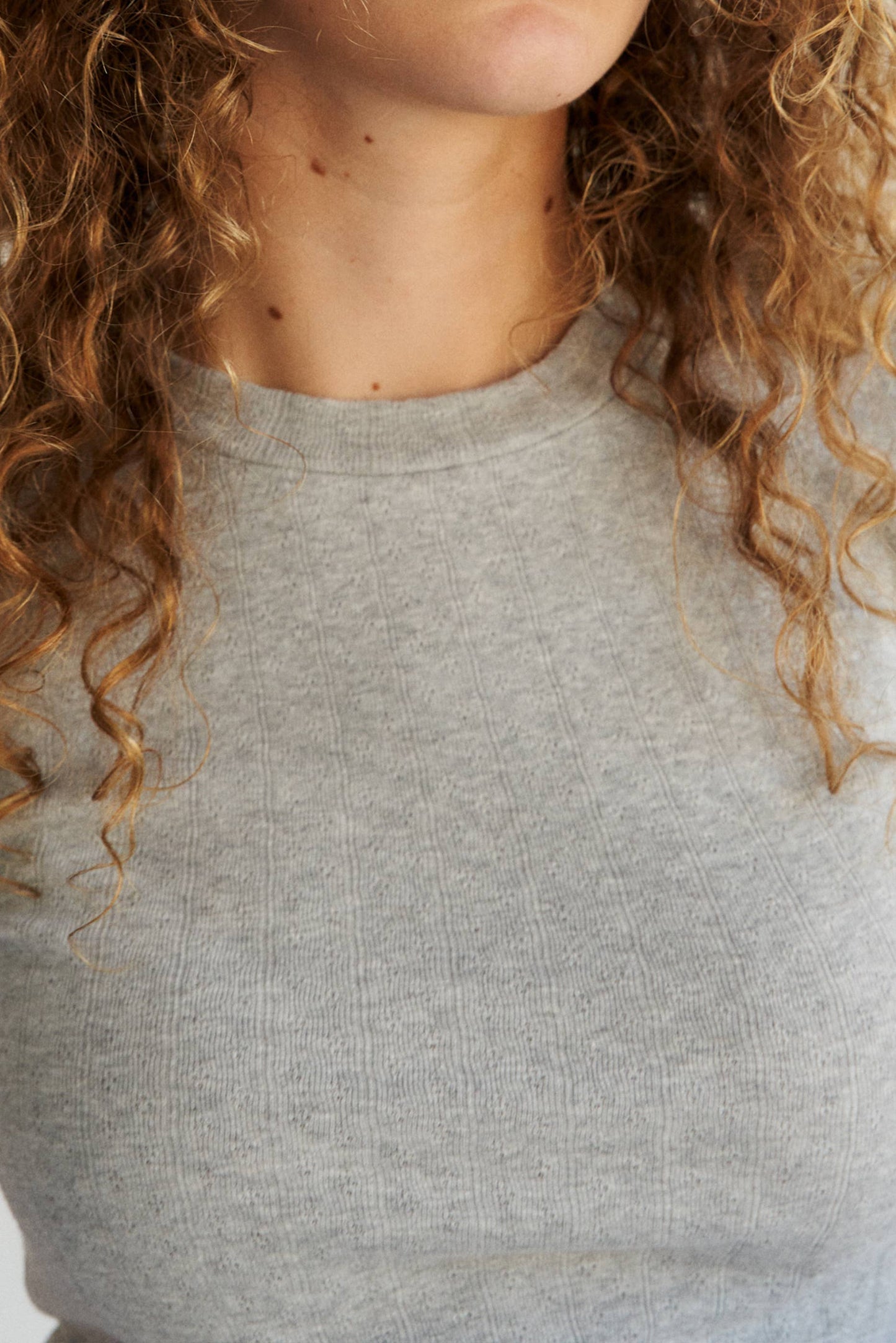 Jacquard Organic Bebe Tee