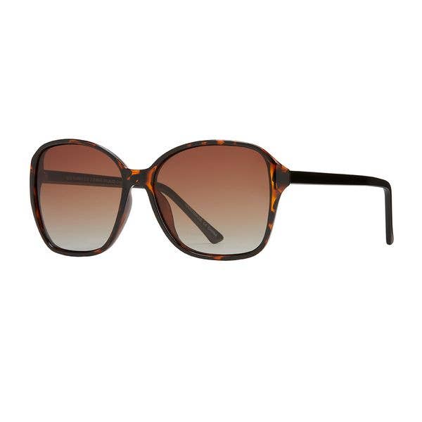 Althea - Honey Tortoise/Onyx / Gradient Brown Polarized