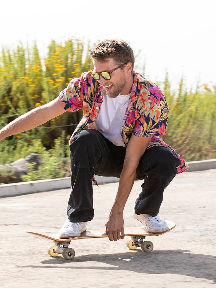 Zion - Soft Honey Tortoise / Gold Mirror Polarized Lens