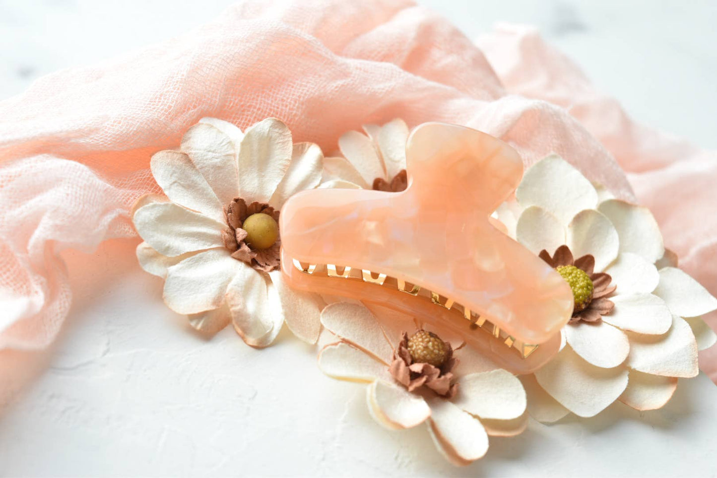 Mini French Claw Tortoise Shell Acetate Hair Clip