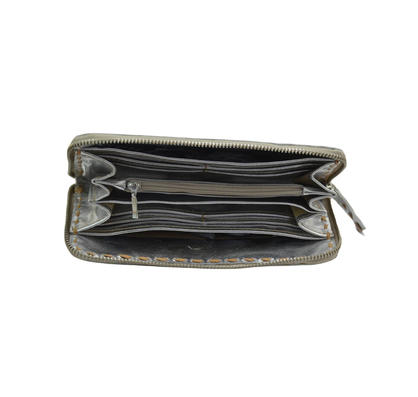 Luna Wallet Metallic Leather