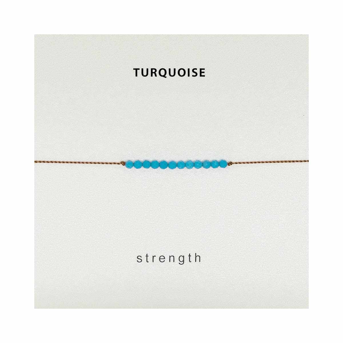 Turquoise Bracelet- Strength
