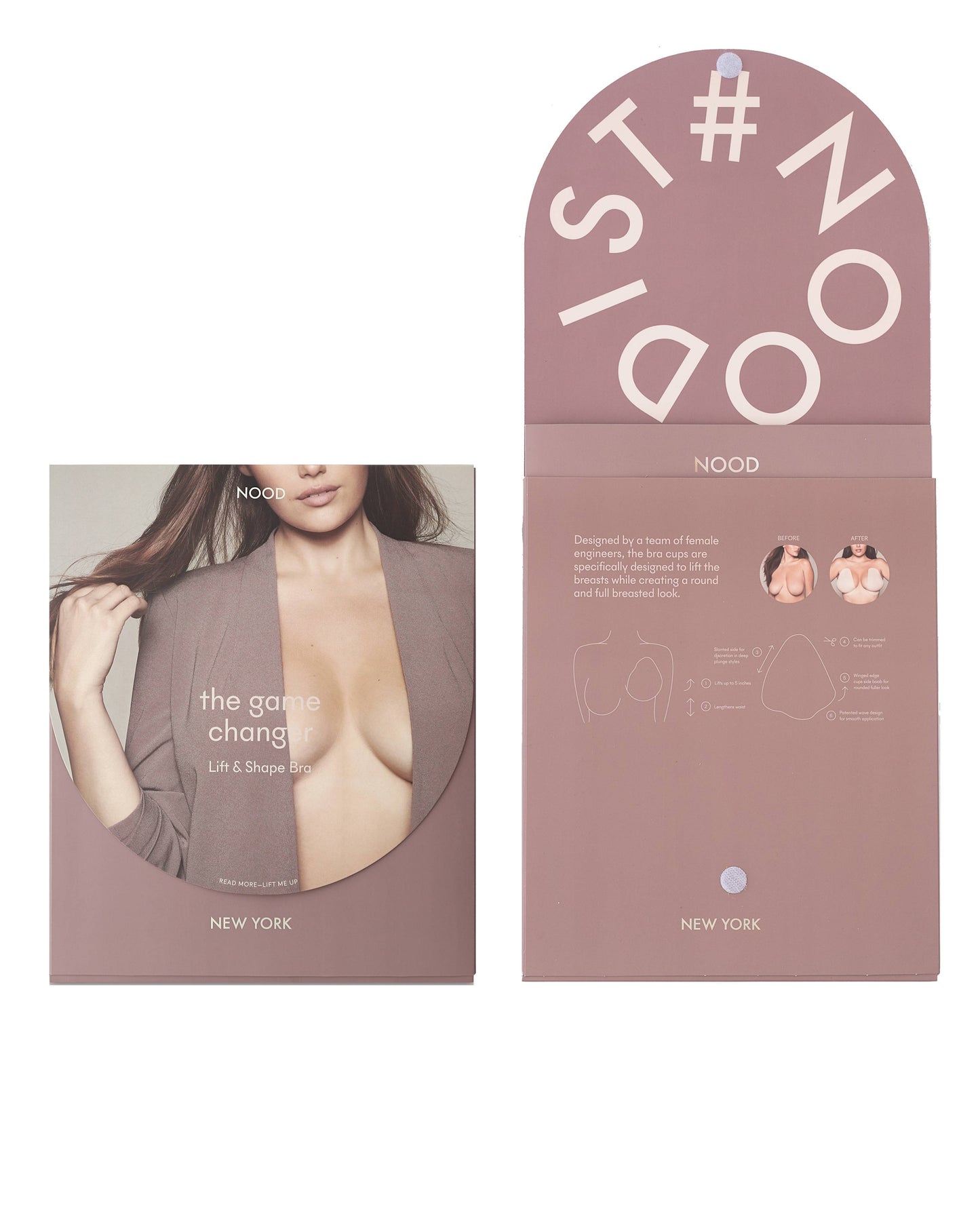Game Changer | Lift & Shape Adhesive Hemp Bra