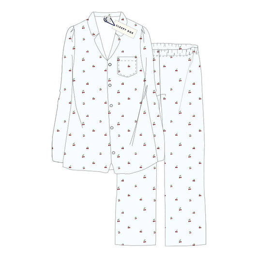 Classic Pajama Set | Cherries