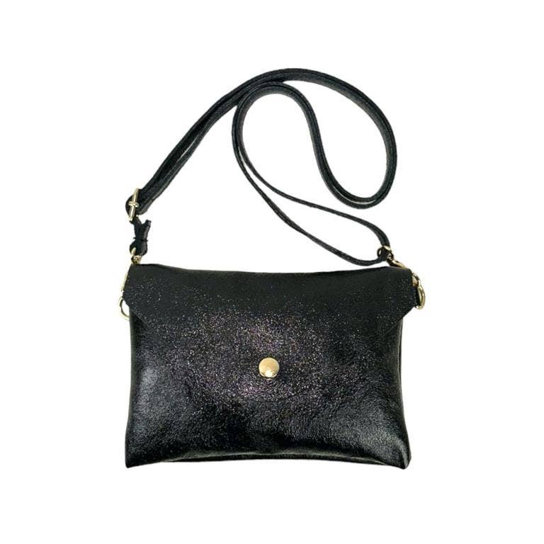 Women's Leather Bag with Brilliant Effect. Promo