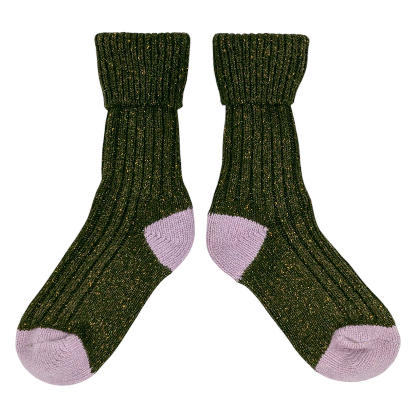 Unisex Recycled Silk Blend Ribbed Socks 2025