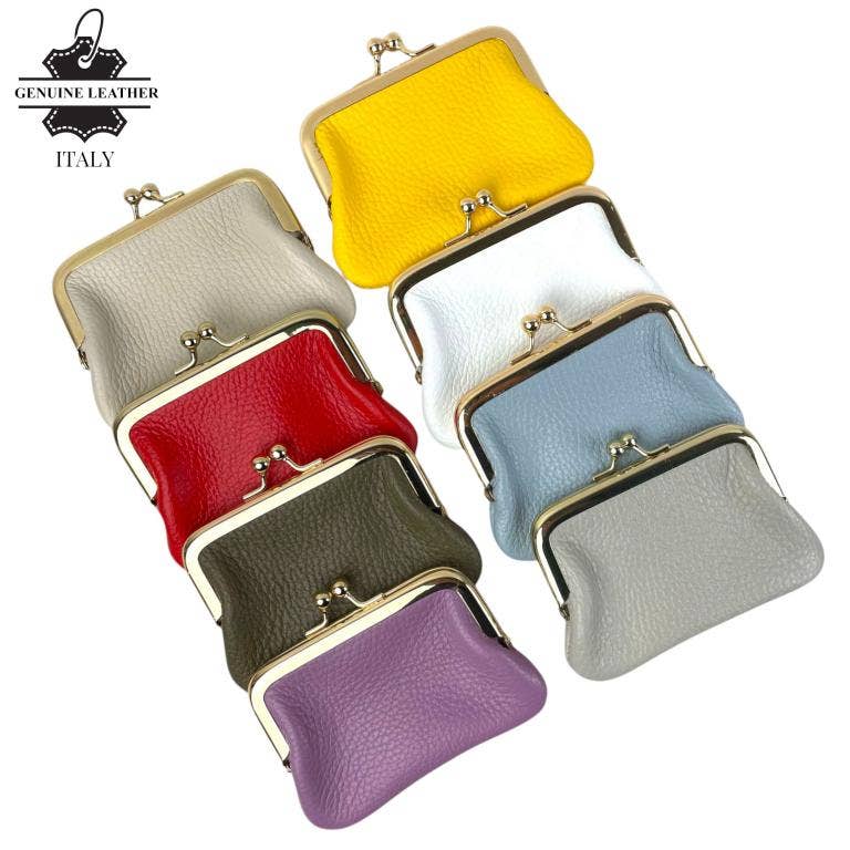 Italian Leather Coin Purse