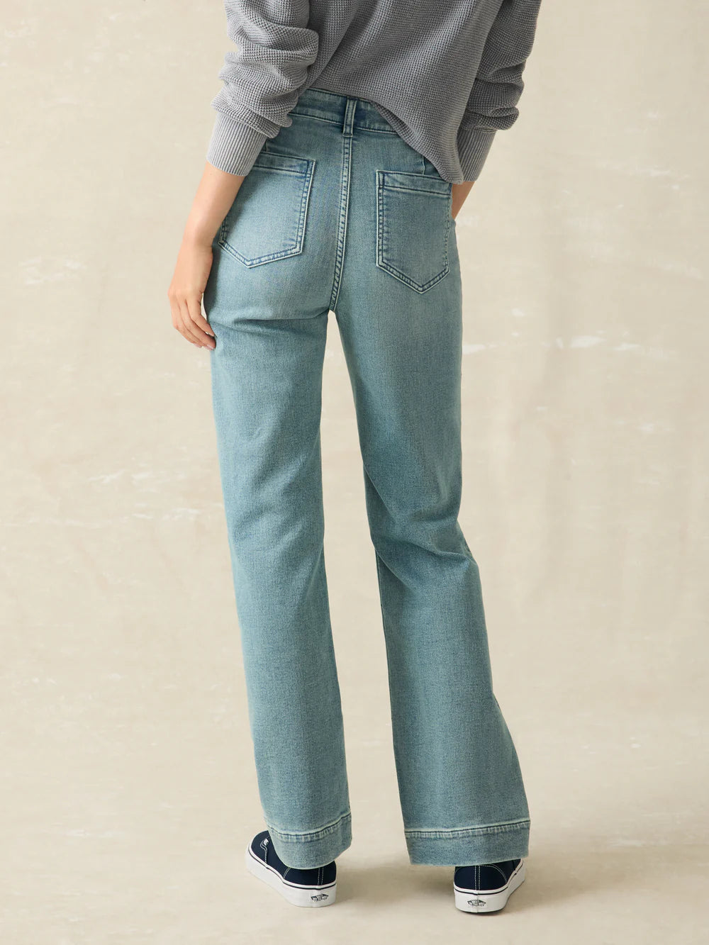 Stretch Terry Patch Pocket Ankle Pant | Eastern Shore Wash