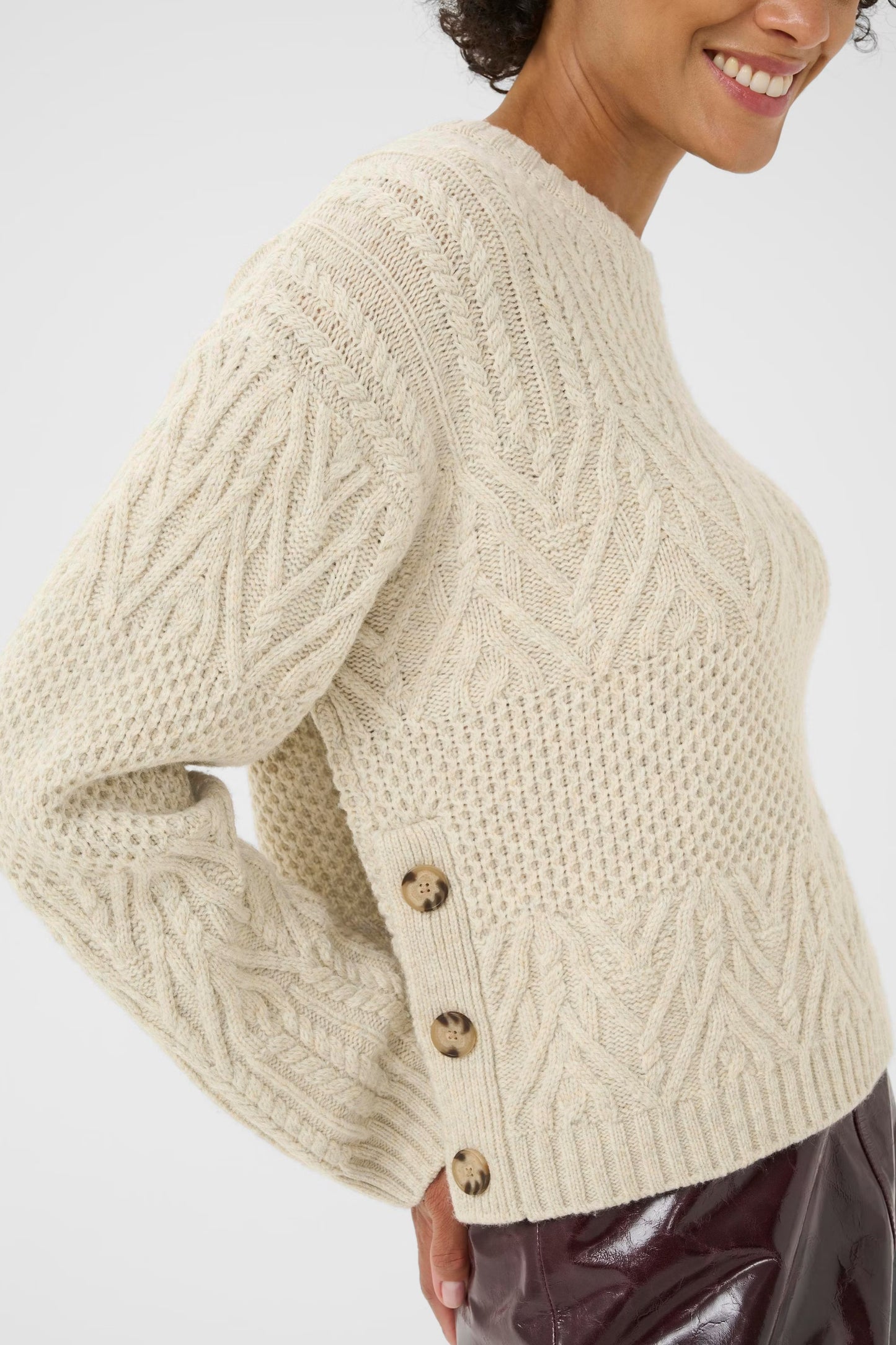 Sindy Pullover | French Oak Melange