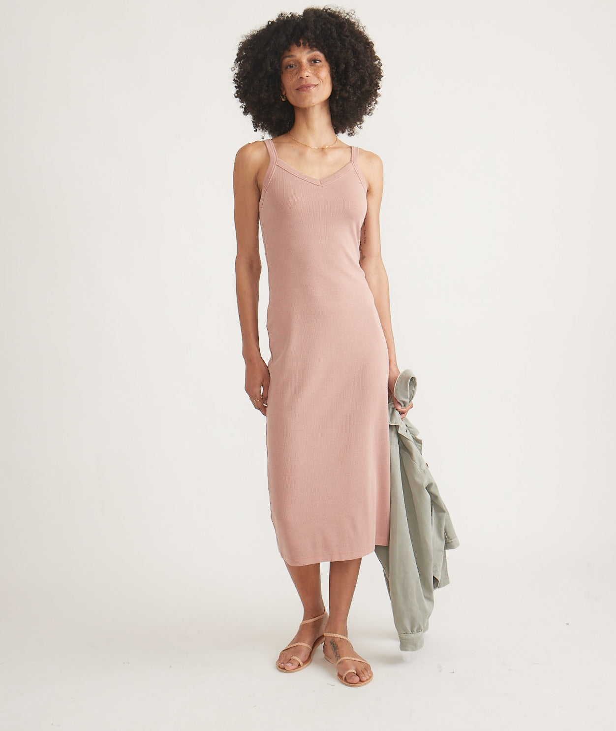 Lexi Sun-In Spaghetti Strap Dress | Rust