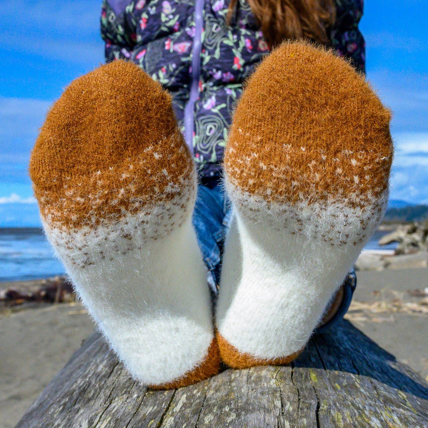 Nix Brown - Ultra Soft Crew Socks | Wool & Bamboo