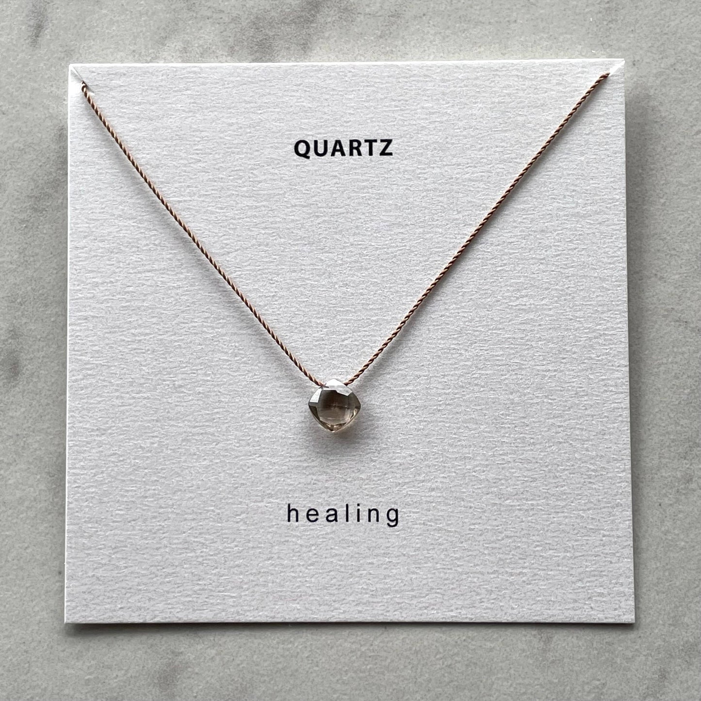 Smoky Quartz Healing Necklace