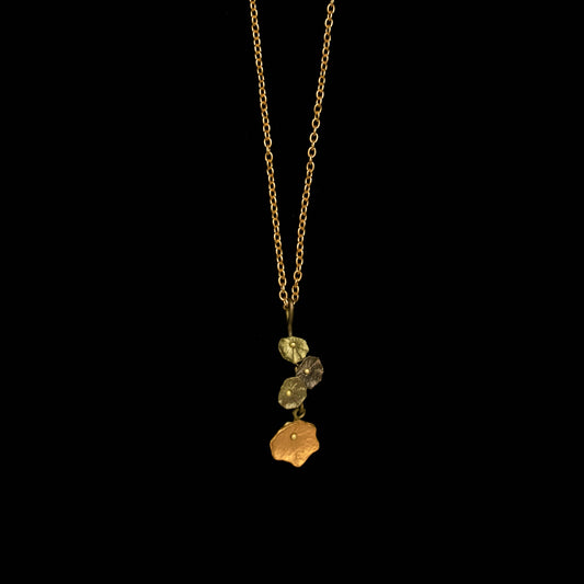 Nasturtium Petite Pendant - 16" Adj.