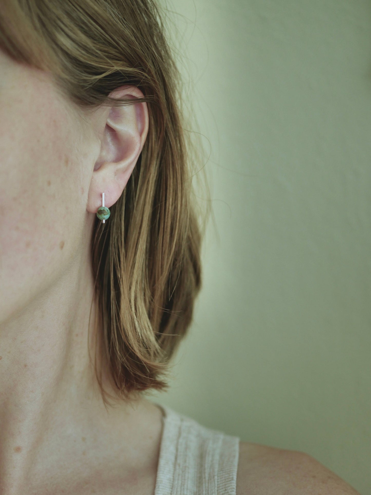 Reverie Earring | Minimal Drop Stud