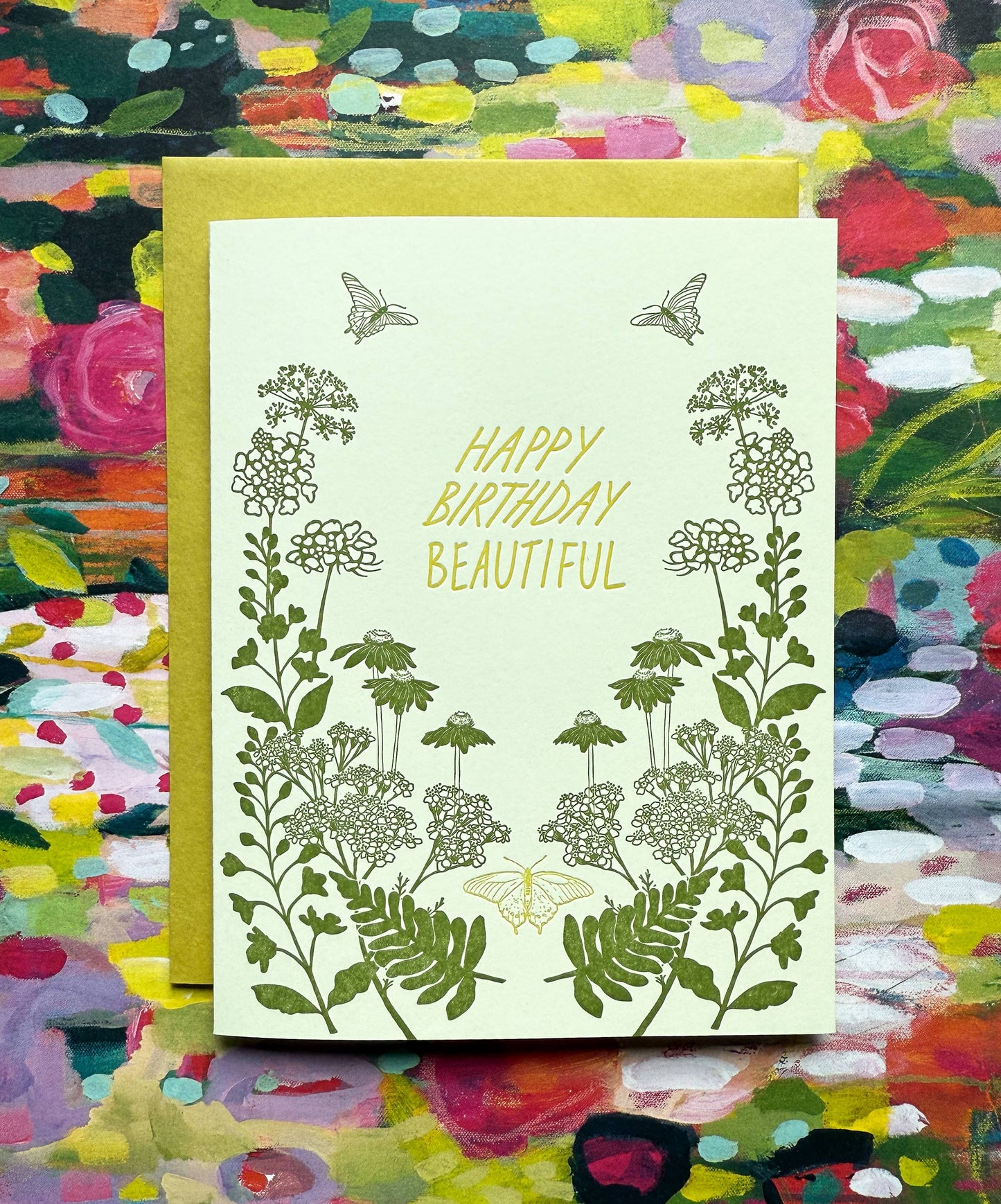 Happy birthday beautiful card