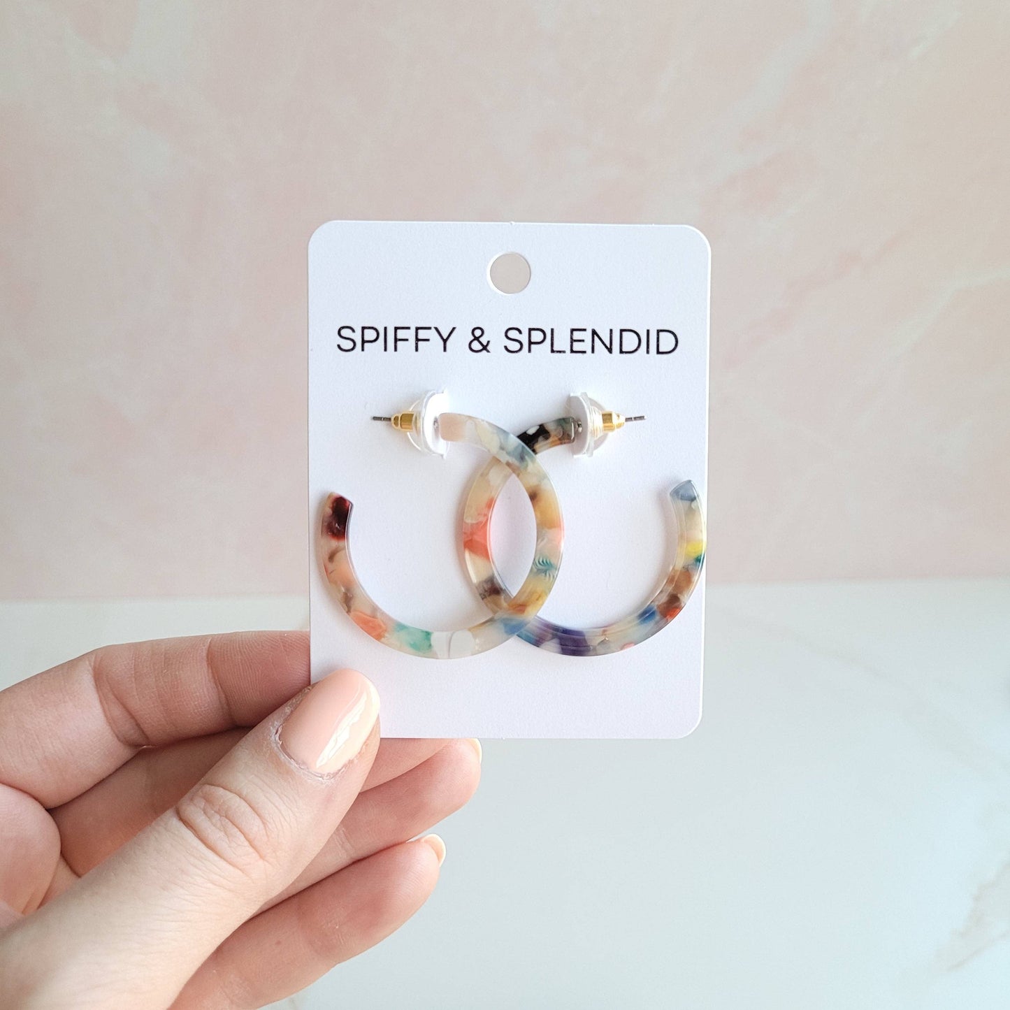 Camy Hoops - Multicolor // Jewelry, Earrings, Gift