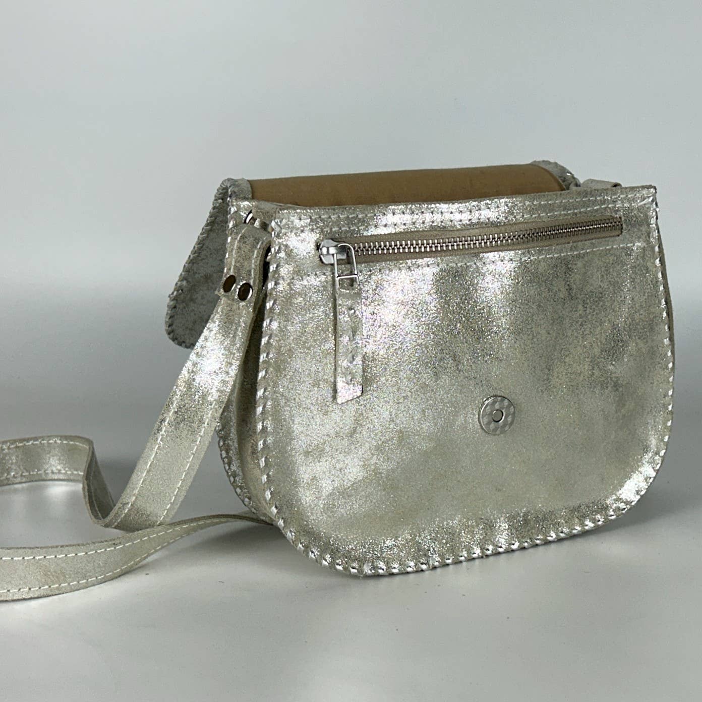 Bel Crossbody-Suede Leather