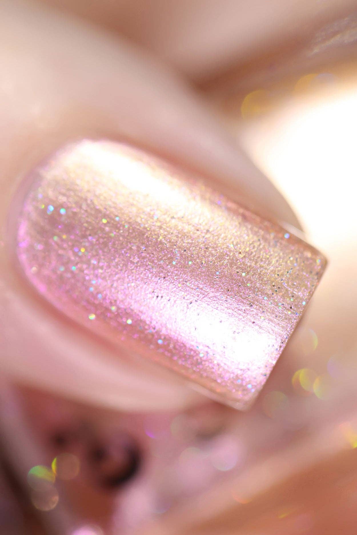 Cultured | Pearlescent Pink to Green Shimmer Nail Polish