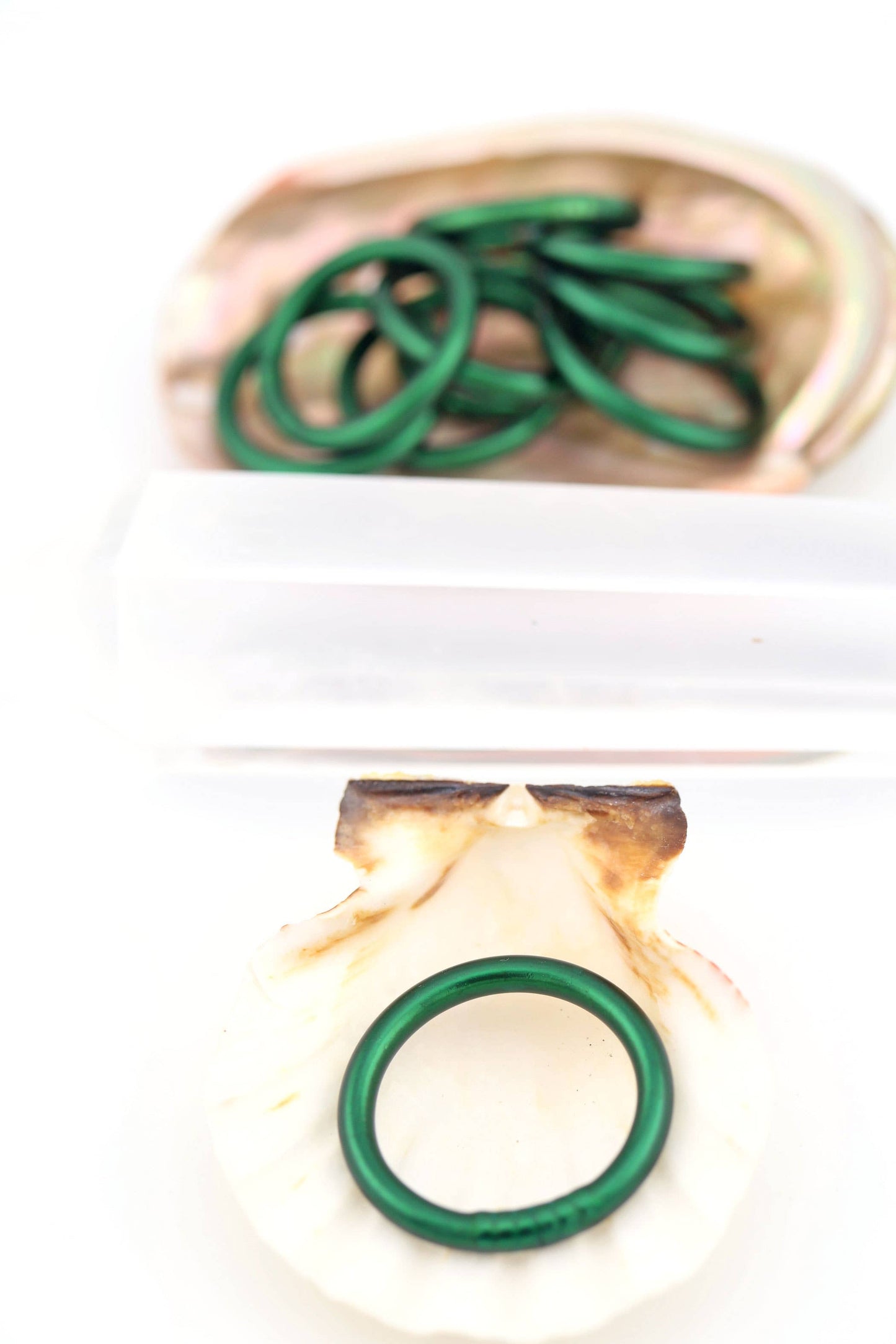 Buddhist Ring Thai Temple Rings, Colorful Kumlai (4 sizes)