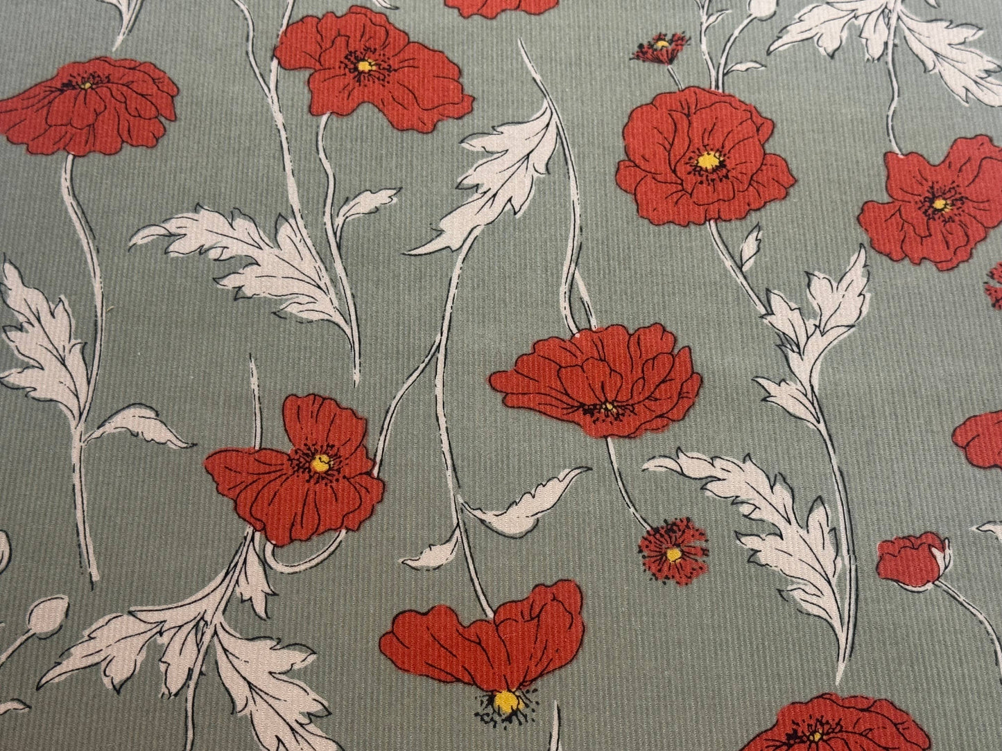 Poppies - Sage Classic 2" Headband