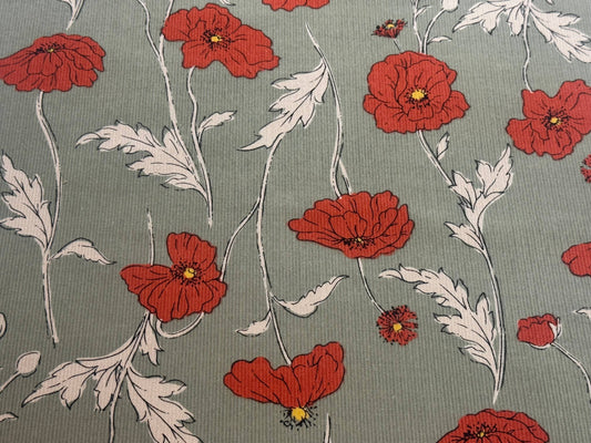 Poppies - Sage Classic 2" Headband