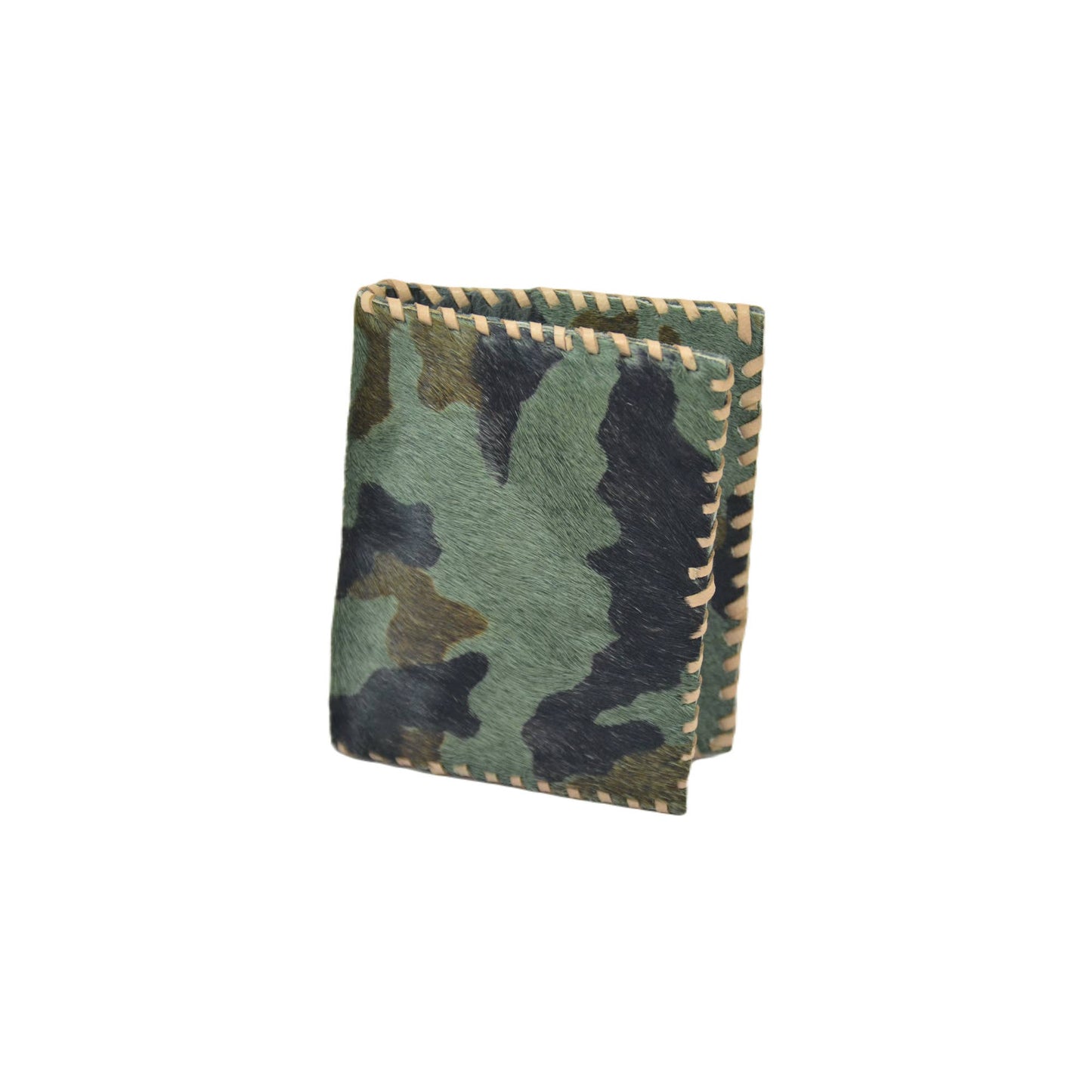 Jane Folding Card Holder - Printed Hairon Leather