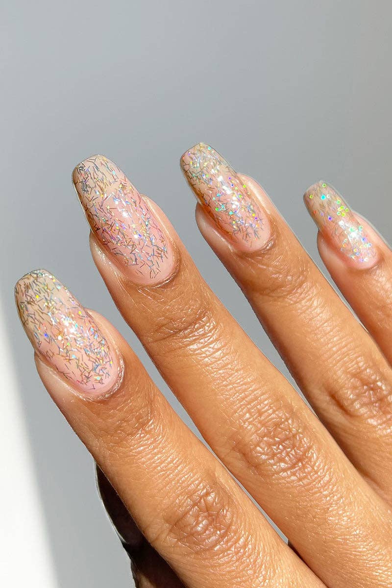 Twinkle Tweed | Glitter Nail Polish Topper