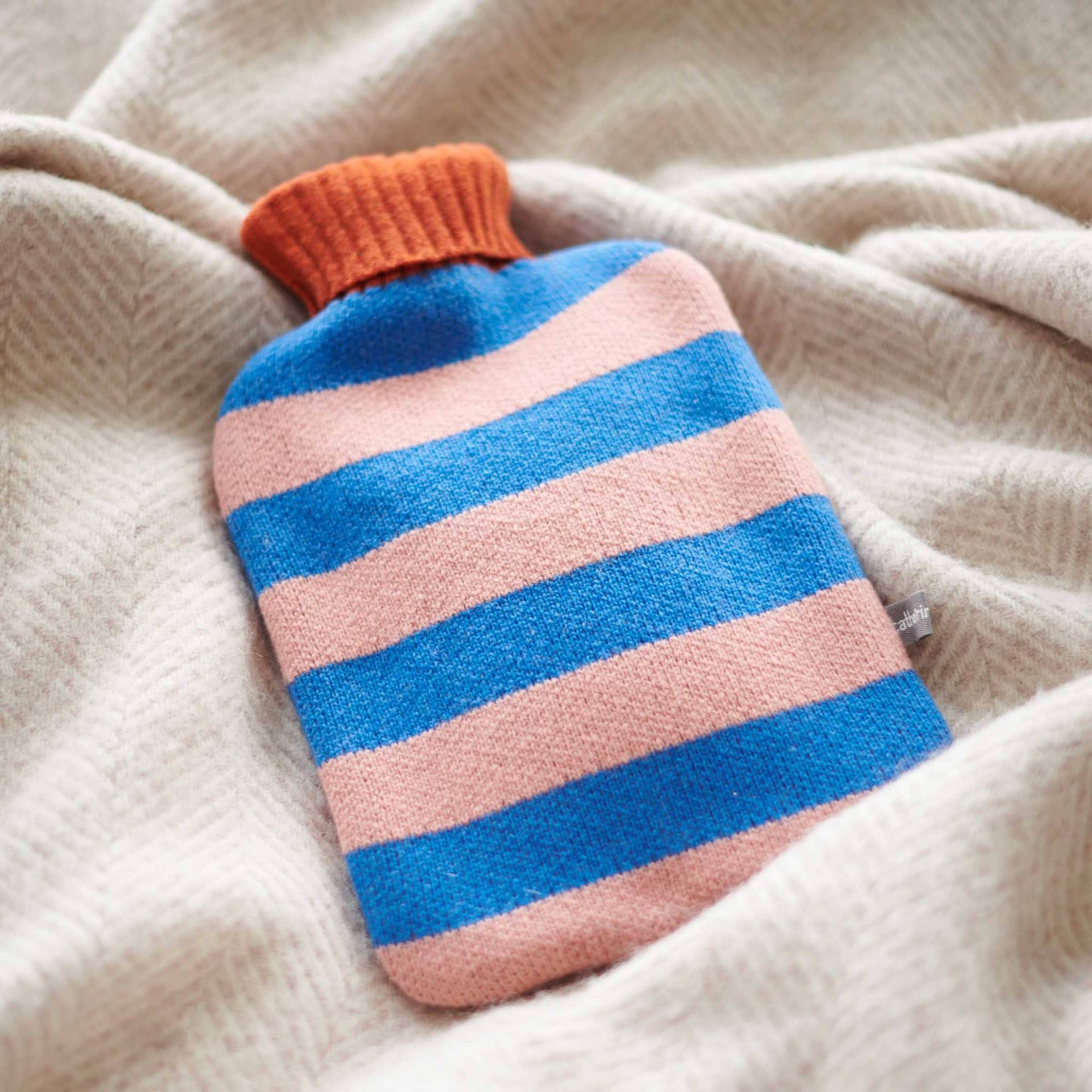 Hot Water Bottle w/ Merino Lambswool Cover