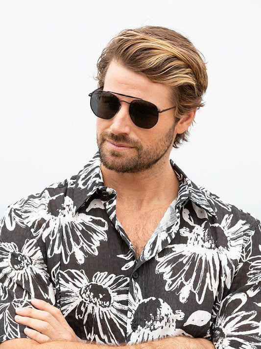Matilija - Matte Onyx / Onyx Tips/ Smoke Polarized