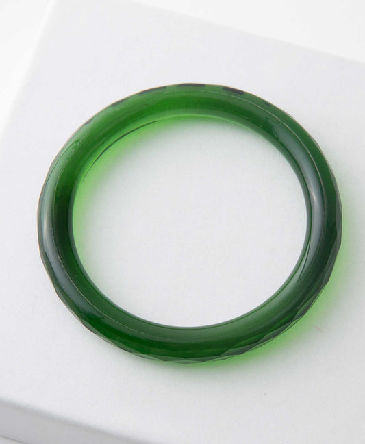 Glass Bangle, Green