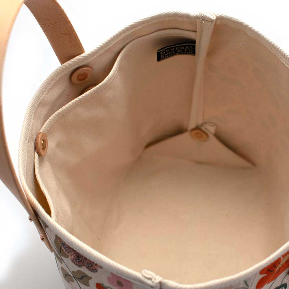 Spring Meadow Canvas All Day Mini Tote