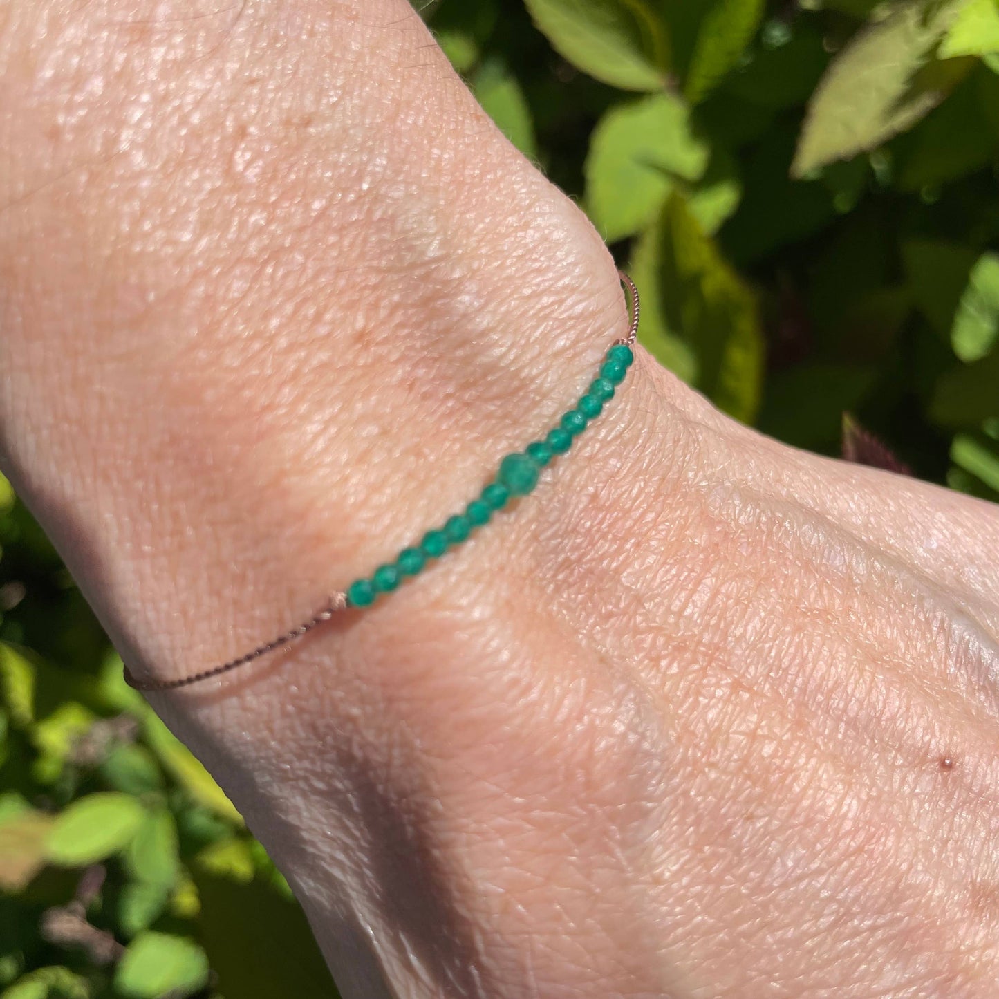 Green Onyx Bracelet- Confidence