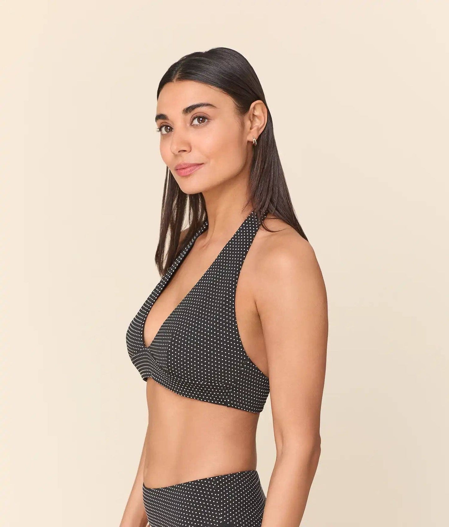 The Majorca Bikini Set - Polka Dot - Black Dot