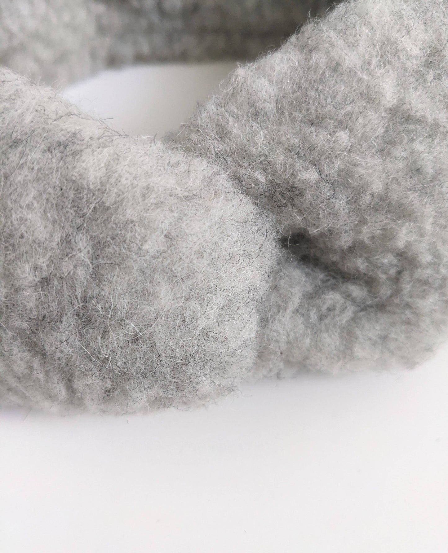 Natural 100% Sheep Wool Headband, Warm Winter Ear Warmer