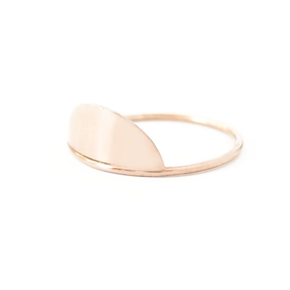 Minimal Semicircle Fragment Stacking Ring