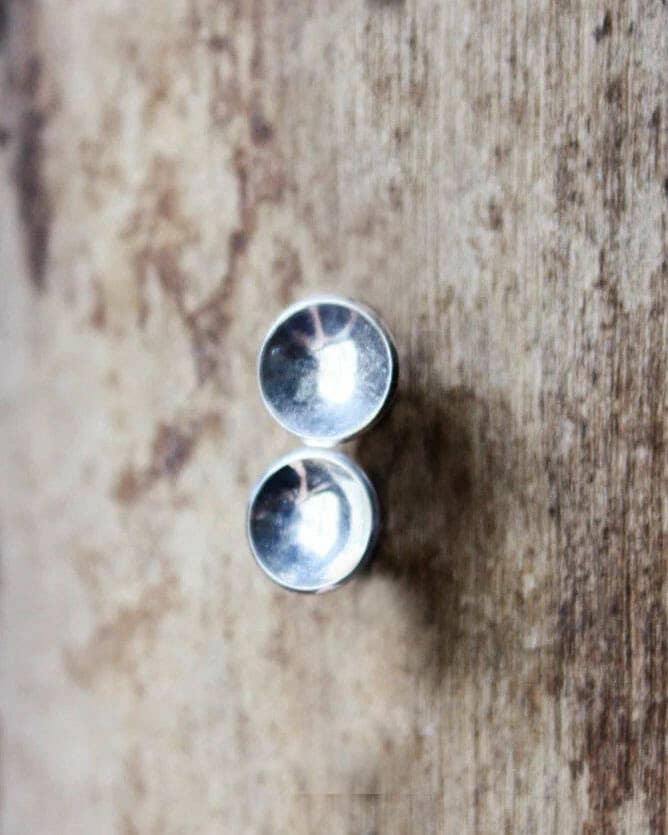 Sterling Silver Post Earrings #HSP