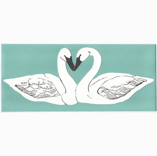 Perfect Match Swans