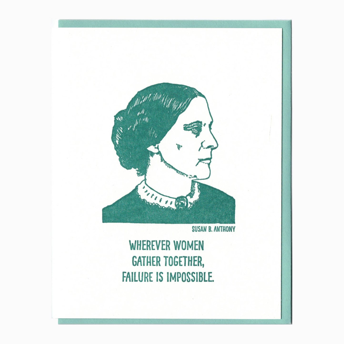 Susan B Anthony card