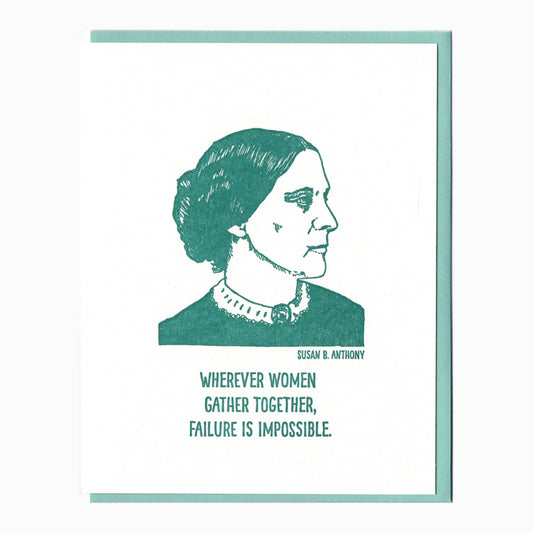 Susan B Anthony card