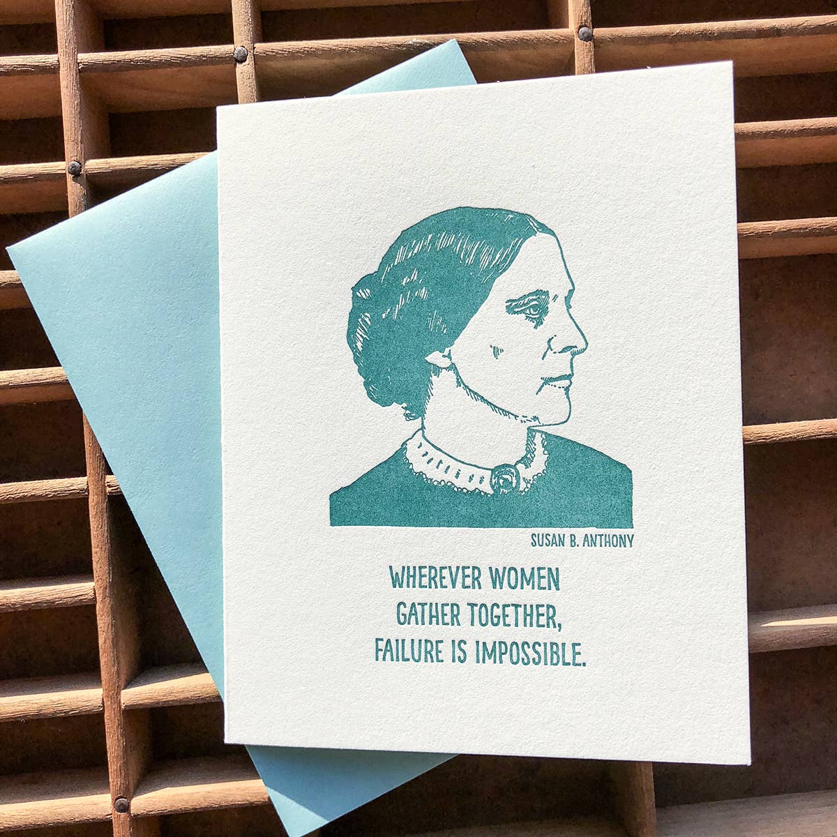 Susan B Anthony card