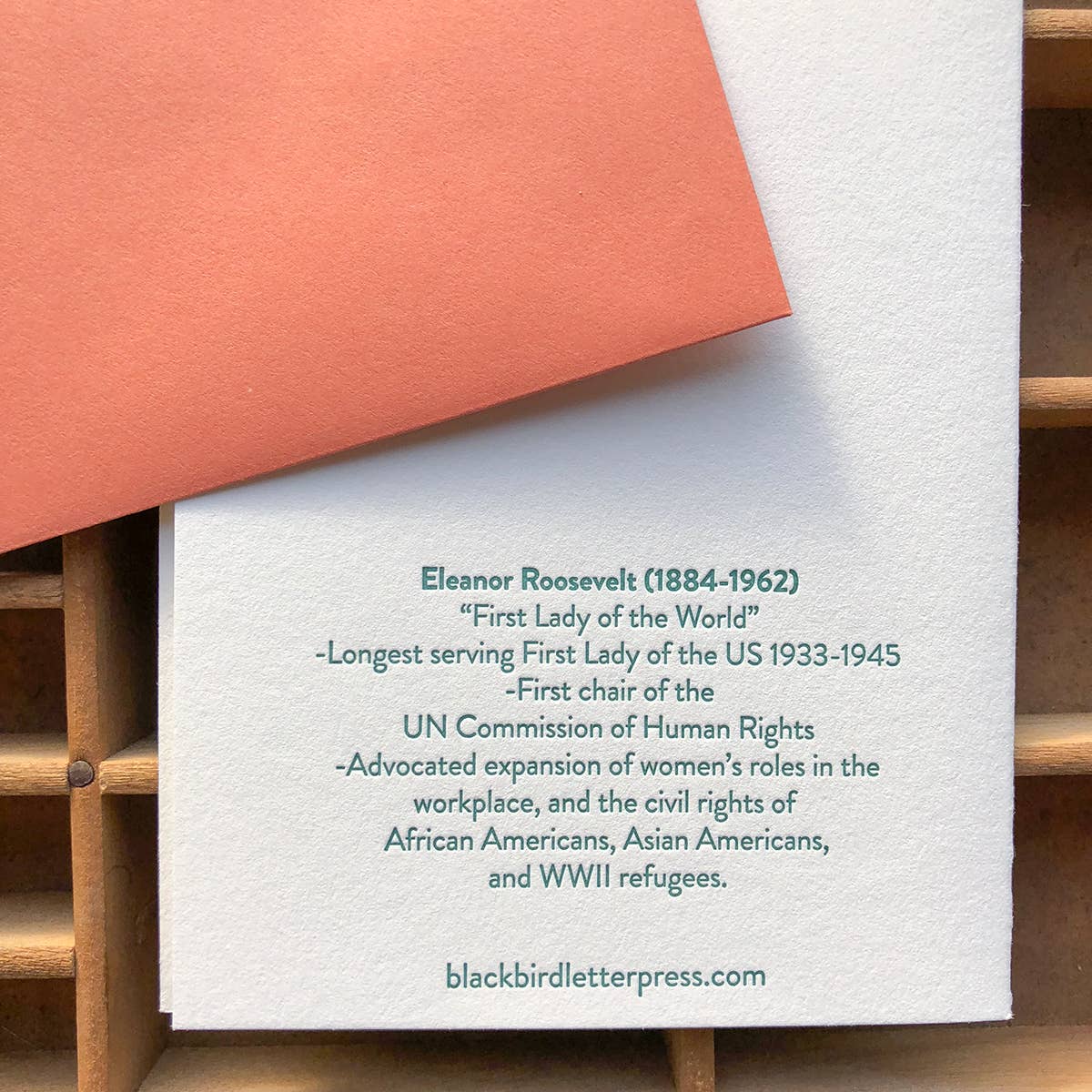 Eleanor Roosevelt card