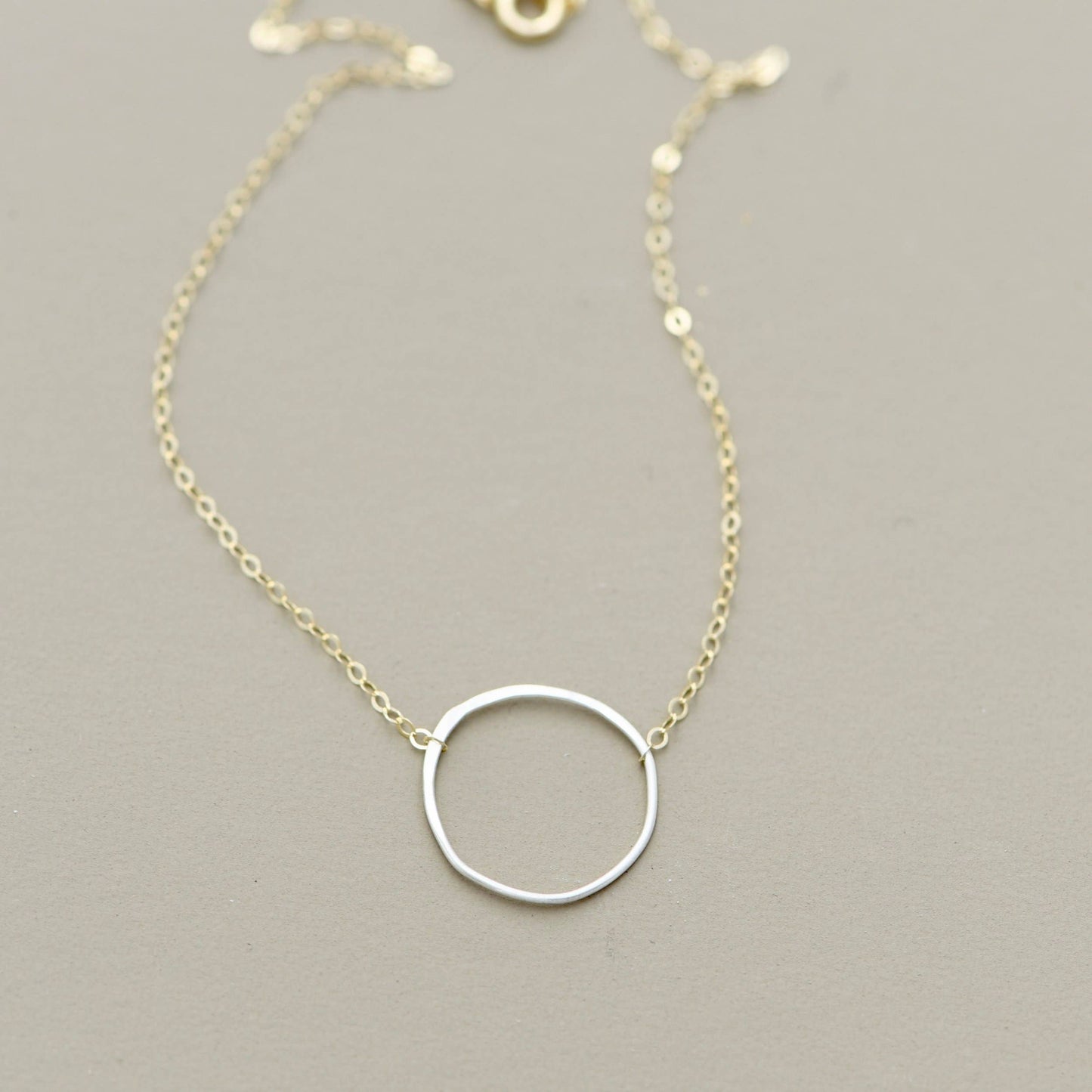 Imperfect Circle Necklace