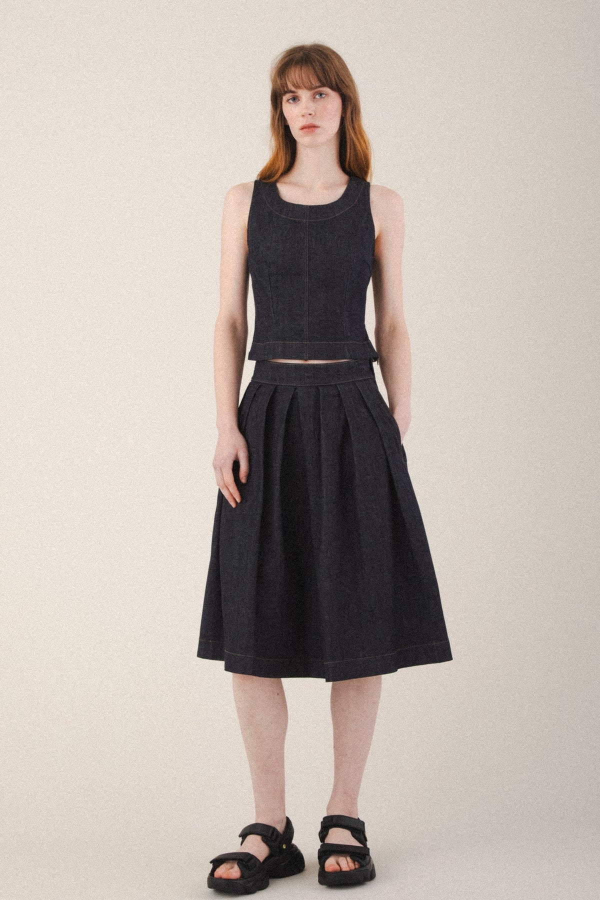 Prairie Underground Day and Night Skirt | Denim