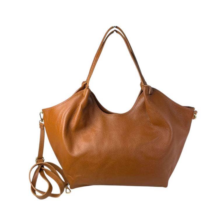 Italian Leather Large Capacity Shoulder Bag