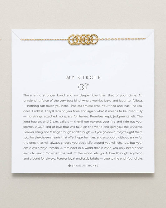 My Circle Dainty Necklace